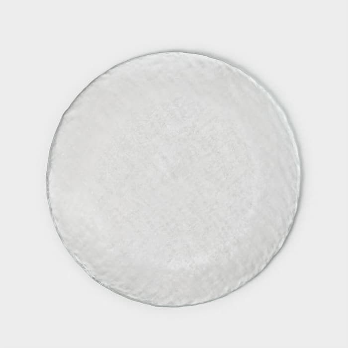 Тарелка Paşabahçe Haze, d=19 см, стекло, прозрачная