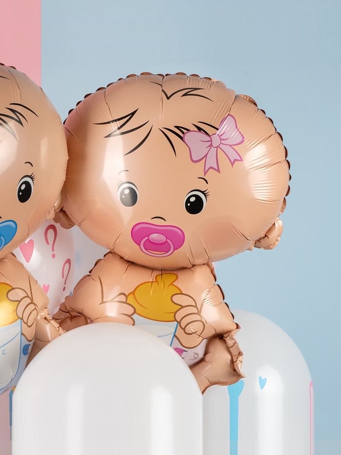Воздушный шар фольгированный 26" «Малыш», девочка