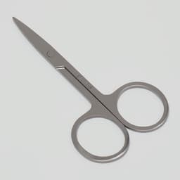 Ножницы маникюрные QF, прямые, широкие, 9 см