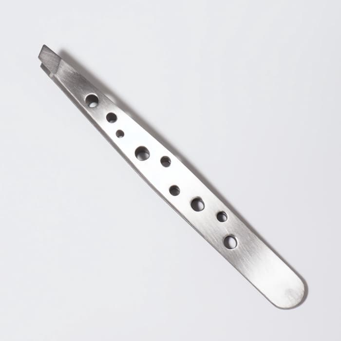 Пинцет скошенный, широкий, 9.5 см