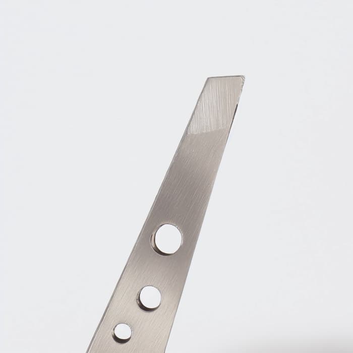 Пинцет скошенный, широкий, 9.5 см