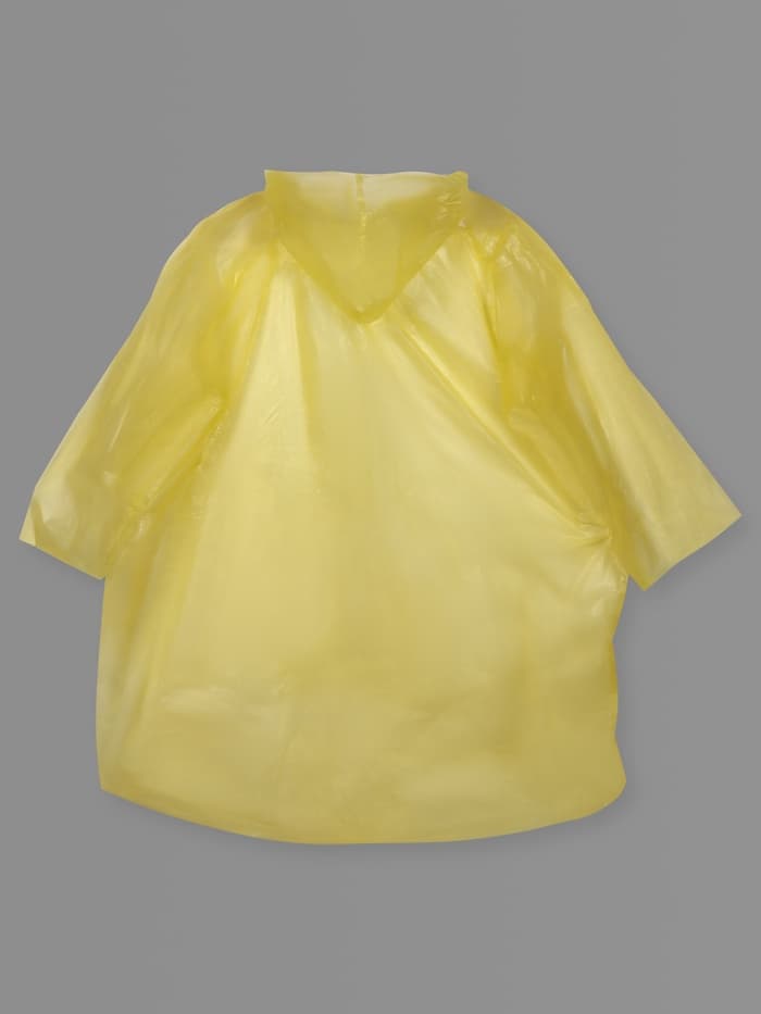 Дождевик детский «Непромокайка», рост 110-140, жёлтый