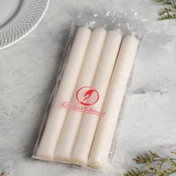 Набор свечей хозяйственных, 2.4×24.5 см, 12 ч, 100 г, 4 шт.