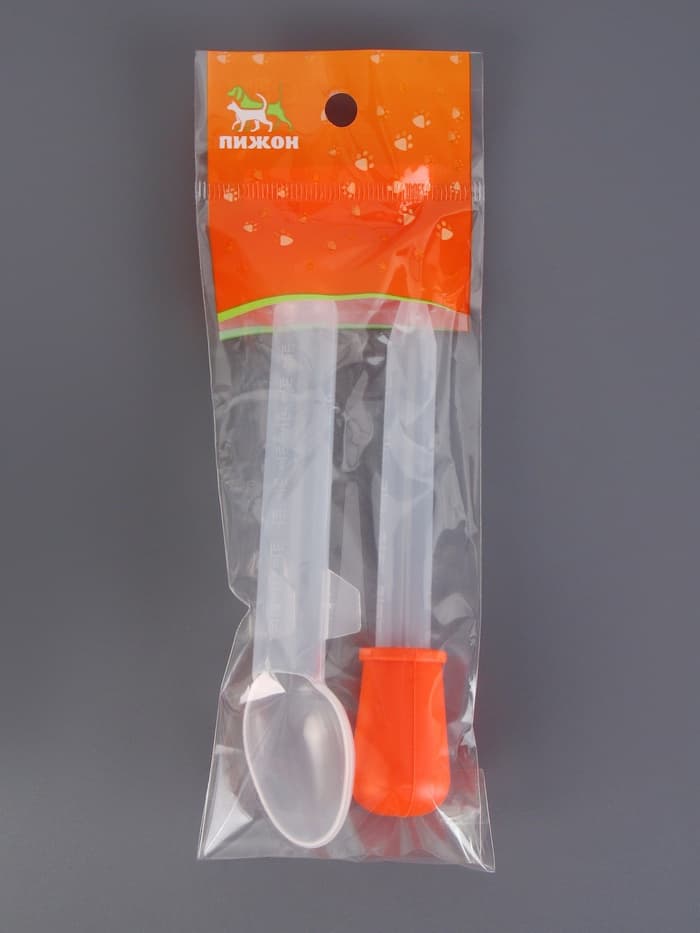 Набор мерная ложка 10 мл, и мерная пипетка 3 мл