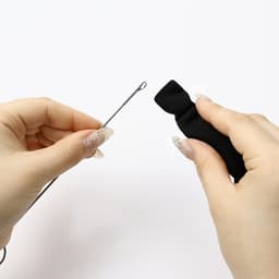 Игла для выворачивания руликов, поясов, кулисок, 17.5×2.2 см