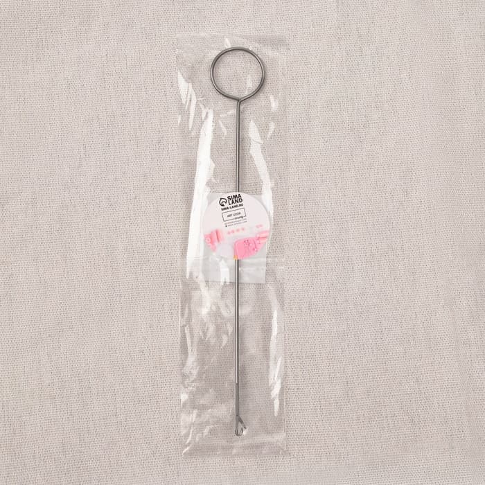 Игла для выворачивания руликов, поясов, кулисок, 17.5×2.2 см