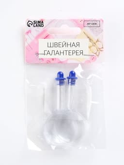 Нитевдеватель с лупой, 6.5×3 см, 2 шт.