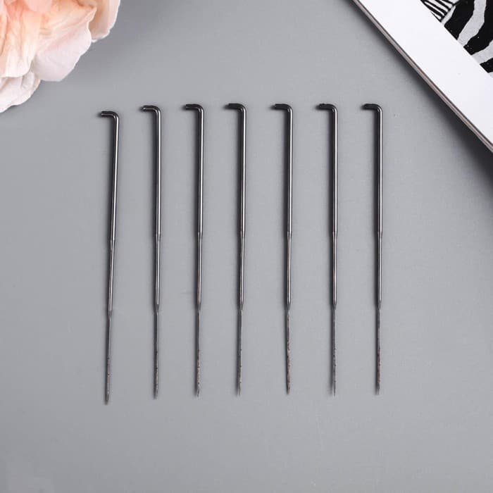 Игла для валяния (набор 7 шт.), 9.5×0.7×0.7 см