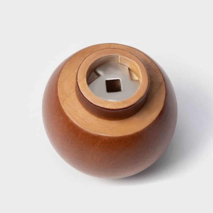 Мельница для специй Доляна «Дуновение леса», 21×5 см, керамический механизм, коричневая