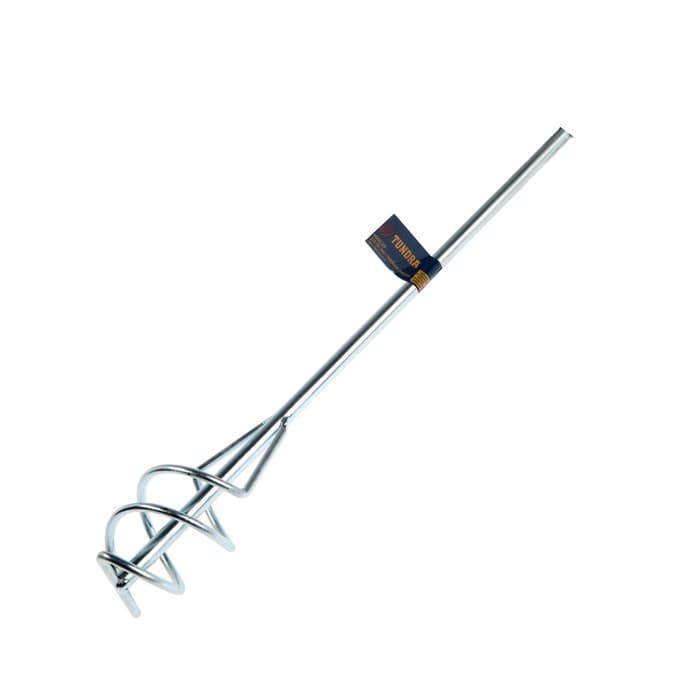 Миксер для песчано-гравийных смесей ТУНДРА, оцинкованный, SDS-plus, 60×10×400 мм