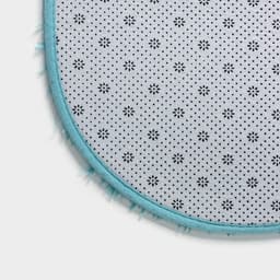 Коврик Доляна «Пушистик», 40×60 см, голубой