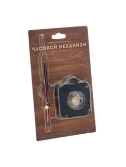 Часовой механизм со стрелками «Соломон-9», плавный ход, шток 16 мм, стрелки 58/72/74 мм