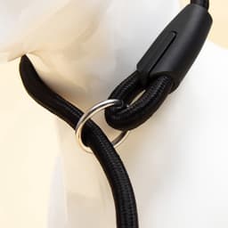 Ринговка для собак, 130×0.8 см, чёрная