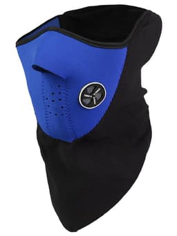 Маска защитная для лица ONLYTOP, флис, р. универсальный