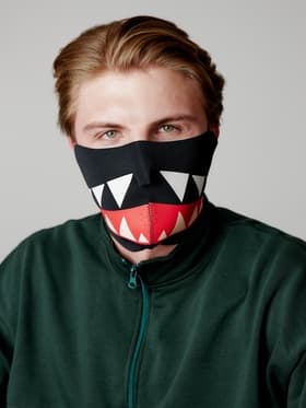 Маска защитная для лица ONLYTOP, неопрен