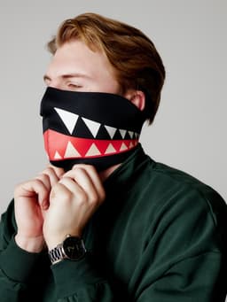 Маска защитная для лица ONLYTOP, неопрен