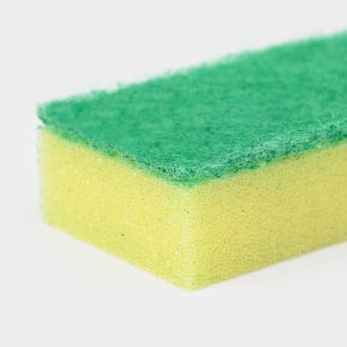 Набор губок для посуды с чистящим слоем Доляна «Макси», 9×6×3.5 см, 10 шт.