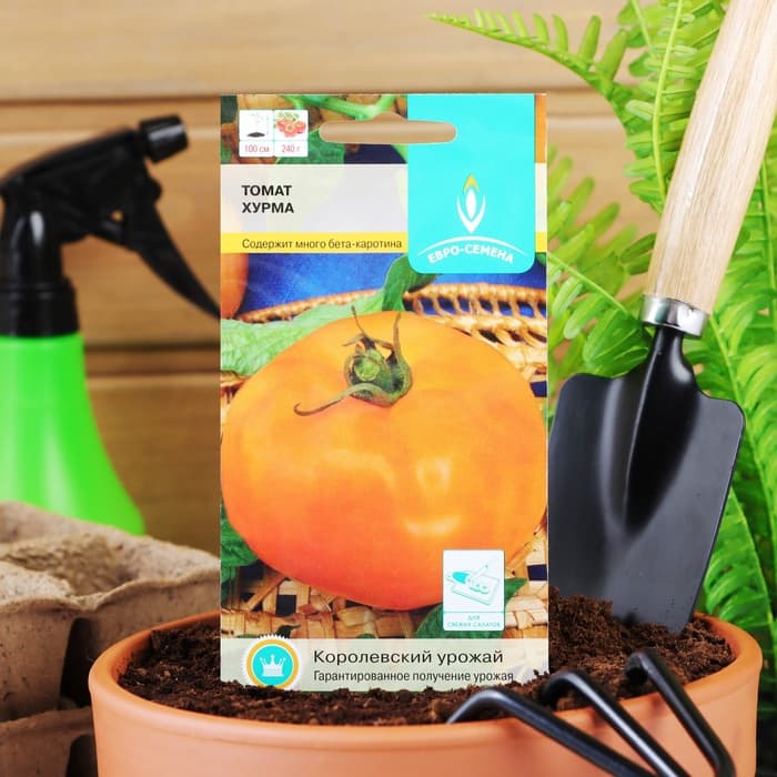 Семена Томат балконный «Хурма», детерминантный, среднерослый 0.1 г, «Евро-семена»