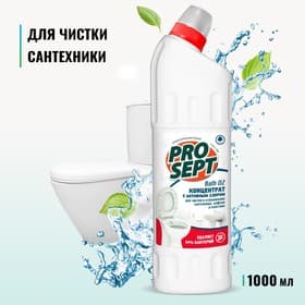 Отбеливающий гель для чистки сантехники Bath DZ, концентрат, 1 л