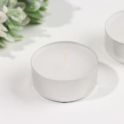 Набор свечей ароматических чайных «Кокос», 3.8×1.6 см, 3.5 ч, 12 г, 6 шт.