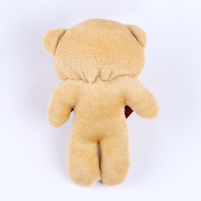 Мягкая игрушка «Мишка с бантом», 11 см, МИКС