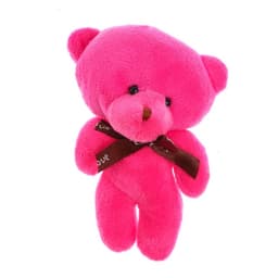 Мягкая игрушка «Мишка с бантом», 11 см, МИКС