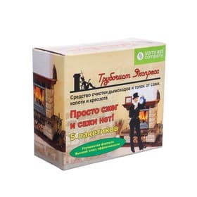 Средство для очистки дымоходов от сажи «Трубочист Экспресс», 5 шт.