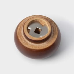 Мельница для специй Доляна «Дуновение леса», 10.5×4.5 см, керамический механизм, коричневая