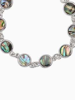 Браслет цепочка «Галиотис. Круг», L=17 см, + удлинитель 5 см, цвет серебро, разноцветный