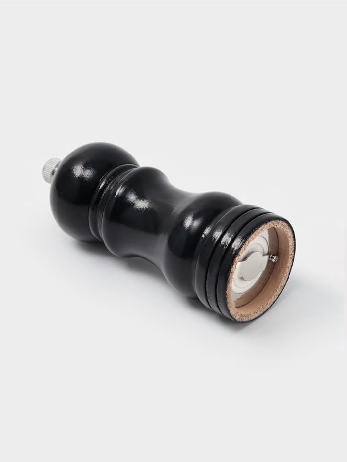 Мельница для специй Доляна «Дуновение леса», 12×4.3 см, керамический механизм, чёрная