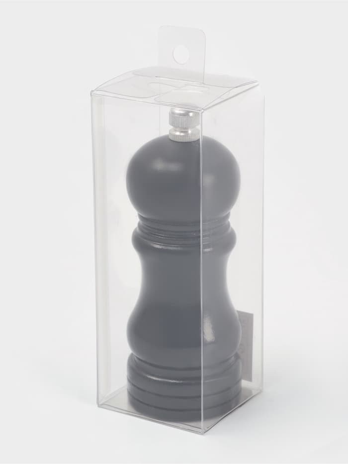 Мельница для специй Доляна «Дуновение леса», 12×4.3 см, керамический механизм, чёрная