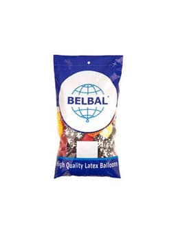 Воздушные шары латексные 14" «Звёзды большие», 25 шт., кристалл, МИКС