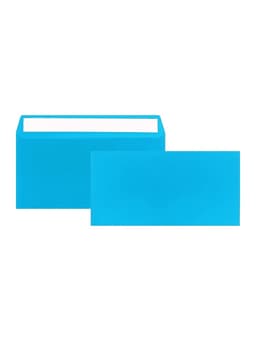 Конверт С65, 114×229 мм, без подсказа, без окна, отрывная лента, 120 г/м², синий