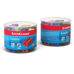 Точилка ErichKrause. Unity, диаметр отверстия 8 мм, МИКС