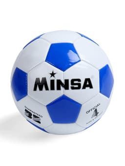 Мяч футбольный MINSA, TPU, машинная сшивка, 32 панели, размер 4