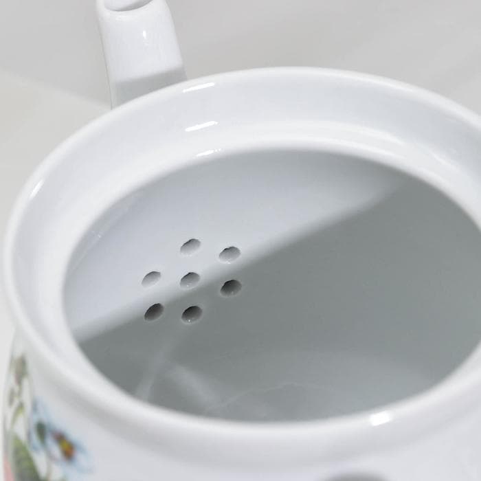 Сервиз чайный Добрушский завод «Букет цветов», 15 предметов, фарфор, белый