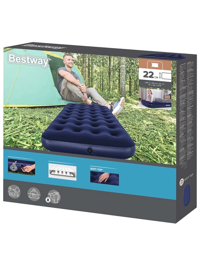 Матрас надувной Pavillo, 188×99×22 см, односпальный, 67001 Bestway