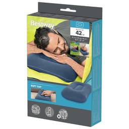 Подушка надувная, 42×26×10 см, цвет МИКС, 67121 Bestway