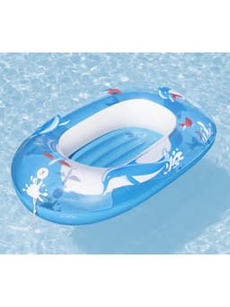 Лодочка надувная «Дельфин», 102×69 см, от 3-6 лет, цвет МИКС, 34037 Bestway