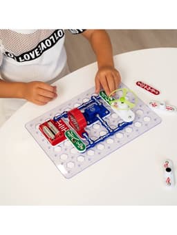 Конструктор электронный «Эврики», 335 схем, 31 элемент, работает от батареек