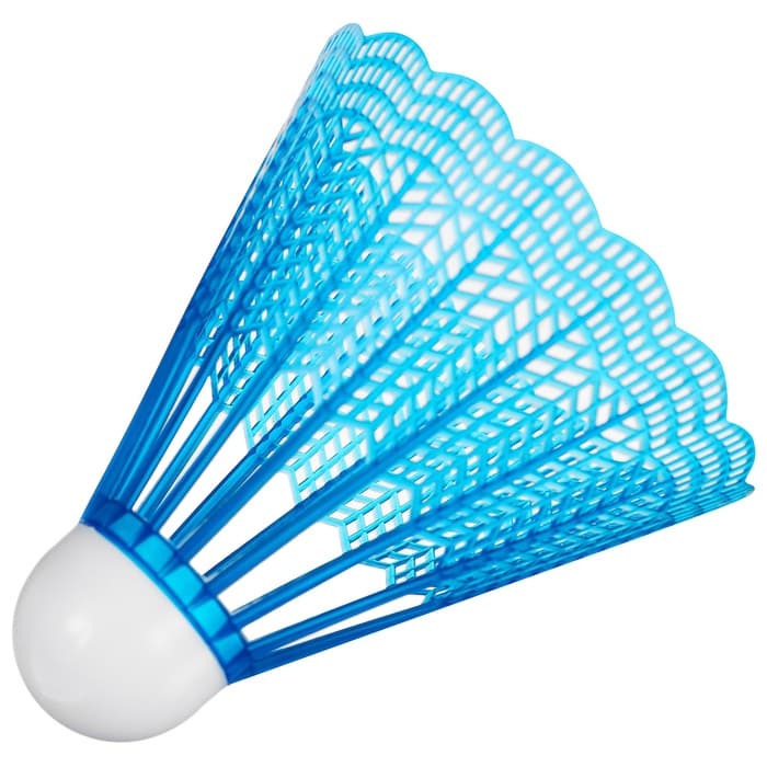 Набор воланов для бадминтона, 12 шт., пластик, в тубе, цвет МИКС