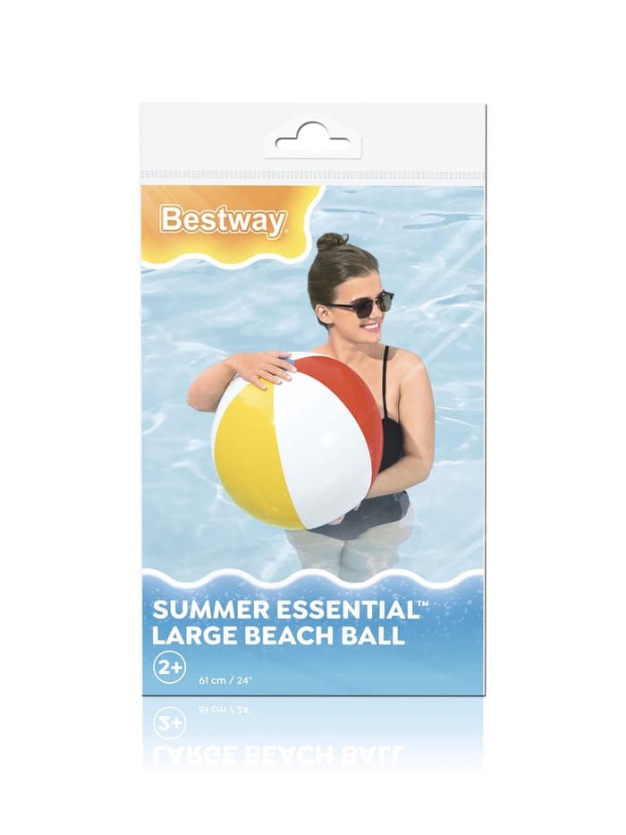 Мяч пляжный Bestway 31022, d=61 см, от 2 лет
