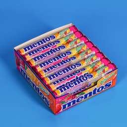 Жевательная конфета Mentos, фрукты, 37 г