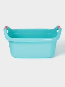 Таз хозяйственный овальный, 40 л, пластик, МИКС