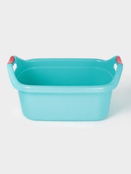 Таз хозяйственный овальный, 40 л, пластик, МИКС