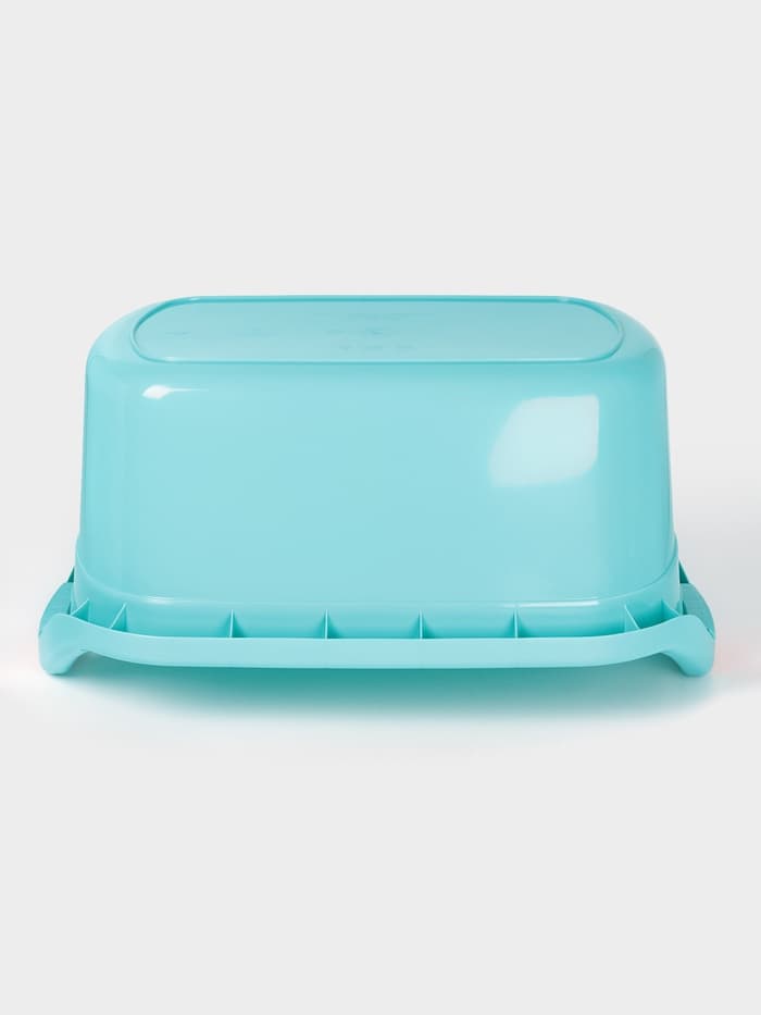 Таз хозяйственный овальный, 40 л, пластик, МИКС