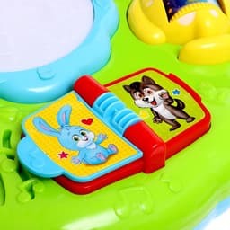 Развивающий столик ZABIAKA «Весёлая игра», 3 в 1, световые и звуковые эффекты