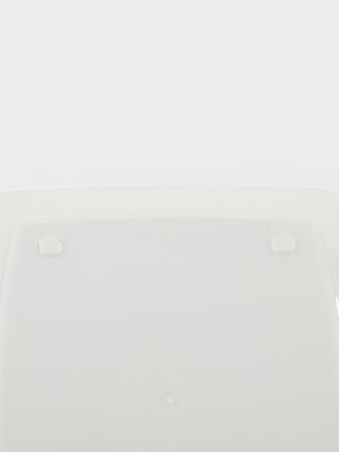 Маслёнка Альтернатива «Мозаика», 18.5×12×7.2 см, пластик, белая