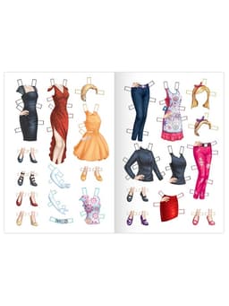 Вырежи куклу и наряды из «Стильной коллекции», 20 стр.