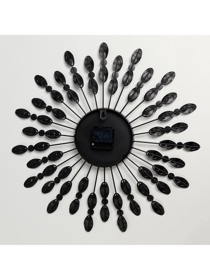 Часы настенные интерьерные «Павлин», бесшумные, плавный ход, d=48 см, циферблат d=14 см, от батарейки 1×АА